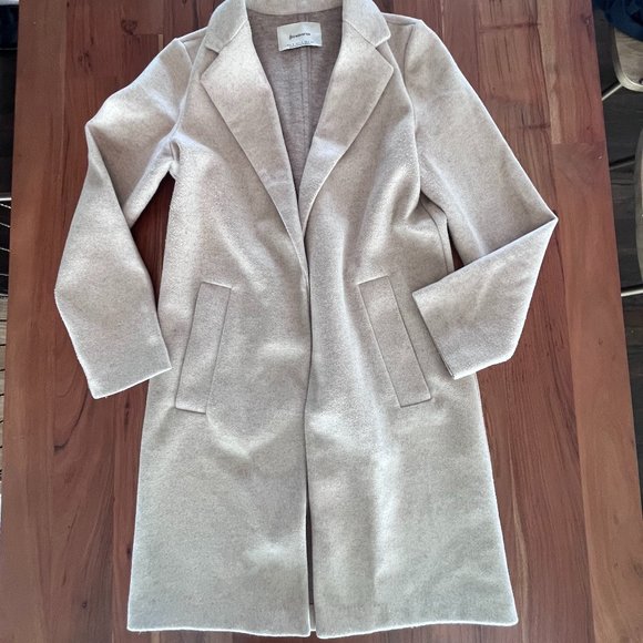 Stradiviarius Beige Collared Duster - Picture 2 of 6